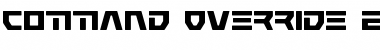 Command Override Expanded Expanded Font