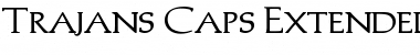 Trajan'sCapsExtended Font
