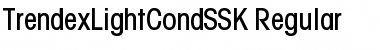 TrendexLightCondSSK Regular Font