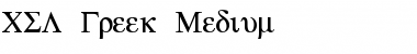 CSL-Greek Medium Regular Font