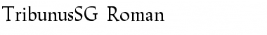 Download TribunusSG-Roman Font Download TribunusSG-Roman Font