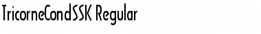 TricorneCondSSK Regular Font