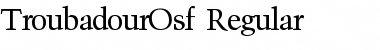 TroubadourOsf Regular Font
