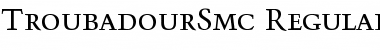 TroubadourSmc Regular Font
