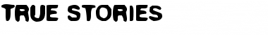 True Stories Regular Font