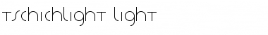 TschichLight Regular Font