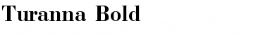 Turanna Bold Regular Font