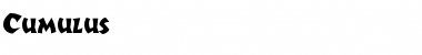 Download Cumulus Font Download Cumulus Font