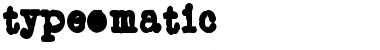 TypeOMatic Regular Font