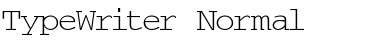 TypeWriter Font