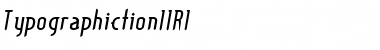 Typographiction11RI Font