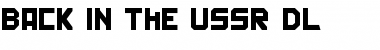 Back In The USSR DL Font