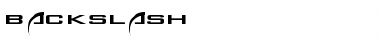 Download Backslash Font