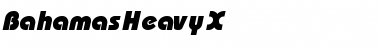 Download Bahamas_Heavy-X Font Download Bahamas_Heavy-X Font
