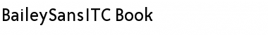 Download BaileySansITC-Book Font