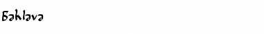 Download Baklava Font Download Baklava Font