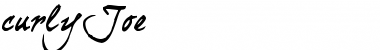 Download curlyJoe Font Download curlyJoe Font