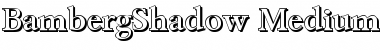 Download BambergShadow-Medium Font