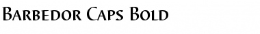 Barbedor-Caps Font