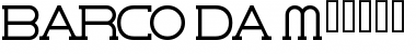 BARCO. D.A serifa Medium Font