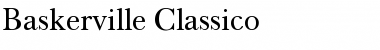Baskerville Classico Regular Font