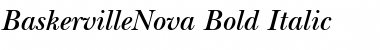 BaskervilleNova Bold Italic