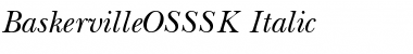 BaskervilleOSSSK Font