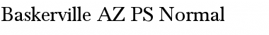 Baskerville_A.Z_PS Font