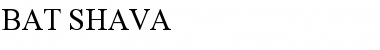 Download BAT SHAVA Font