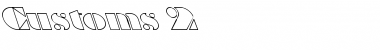 Download Customs 2 Font Download Customs 2 Font