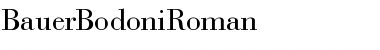 BauerBodoniRoman Font