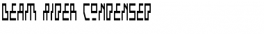 Beam Rider Condensed Font