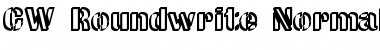 CW Roundwrite Normal Normal Font