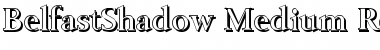 BelfastShadow-Medium Regular Font