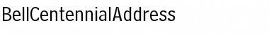 BellCentennialAddress Font