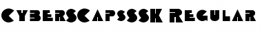 Download CyberSCapsSSK Font