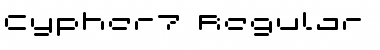 Cypher7 Regular Font