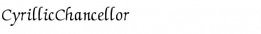 CyrillicChancellor Normal Font