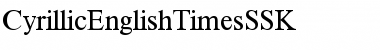 CyrillicEnglishTimesSSK Regular CyrillicEnglishTimesSSK Regular