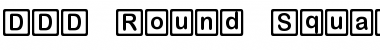 DDD Round Square Regular Font