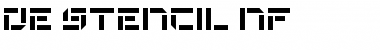 De Stencil NF Regular Font