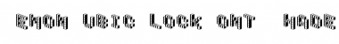Download DemonCubicBlockFont Shade Font