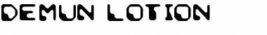 Download Demun Lotion Font