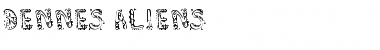 Denne's Aliens Regular Font