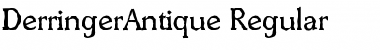 DerringerAntique Regular Font