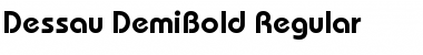 Download Dessau-DemiBold Font Download Dessau-DemiBold Font