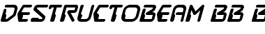 DestructoBeam BB Font