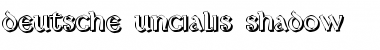 Deutsche Uncialis Shadow Regular Font