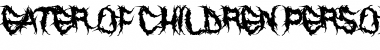 Download Eater of Children Font Download Eater of Children Font