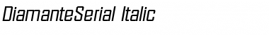 DiamanteSerial Italic